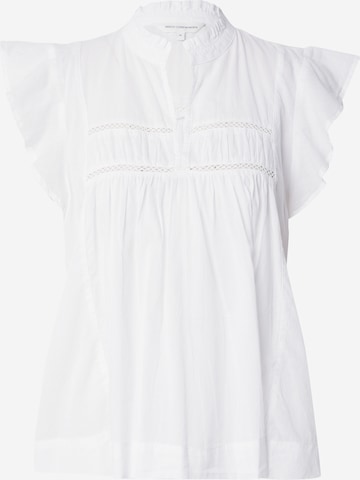 MSCH COPENHAGEN Блуза 'Eugenia' в бяло: отпред