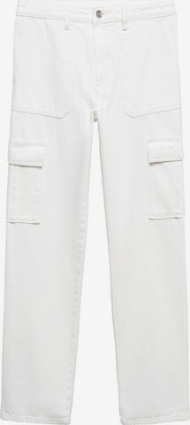 MANGO TEEN Regular Jeans 'Cargost' in White: front