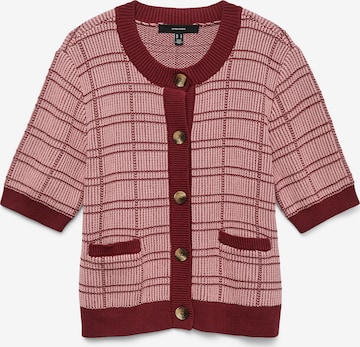 raudona VERO MODA Kardiganas 'VMMARVELOUS': priekis