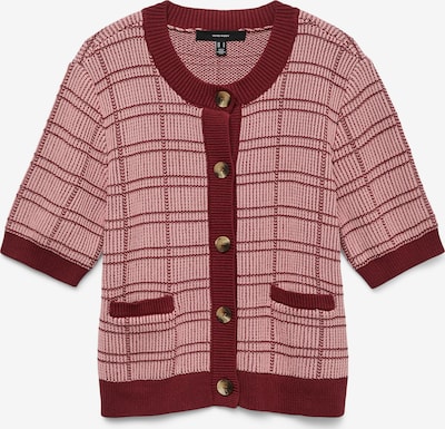 Kardiganas 'VMMARVELOUS' iš VERO MODA, spalva – rožių spalva / vyno raudona spalva, Prekių apžvalga