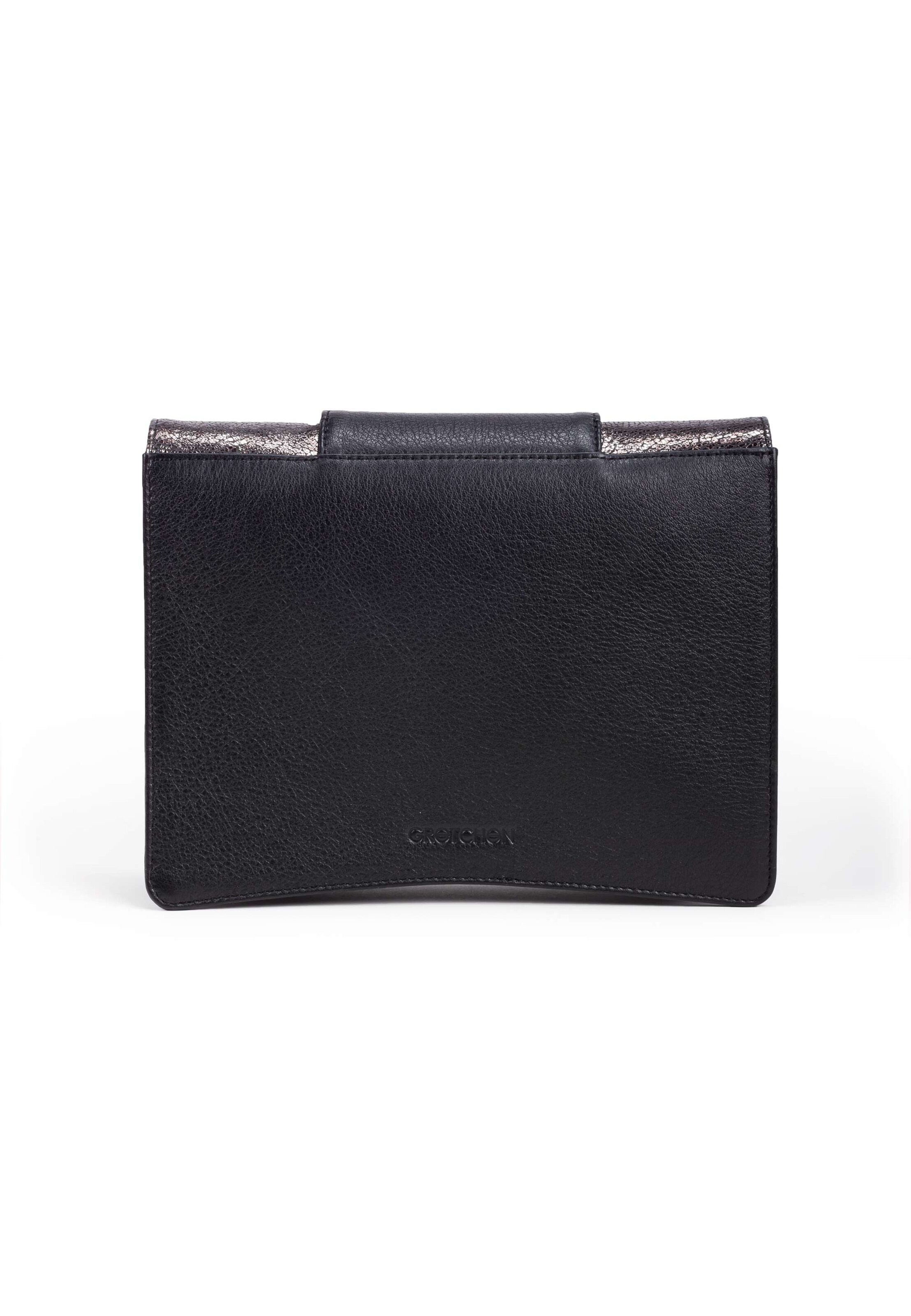 Gretchen Clutch 'Oyster Clutch Three' in Black