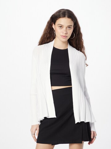 Freequent Knit cardigan 'CLAUDISSE' in White: front