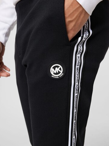 Michael Kors Tapered Hose in Schwarz