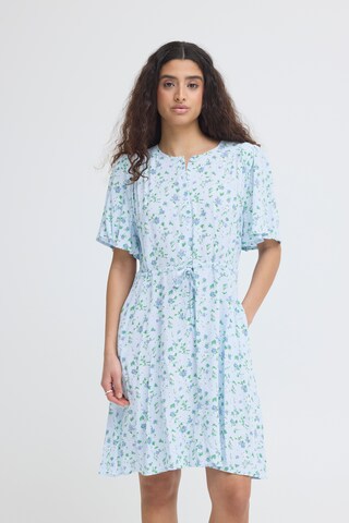 ICHI - Vestido 'VERA' em azul: frente