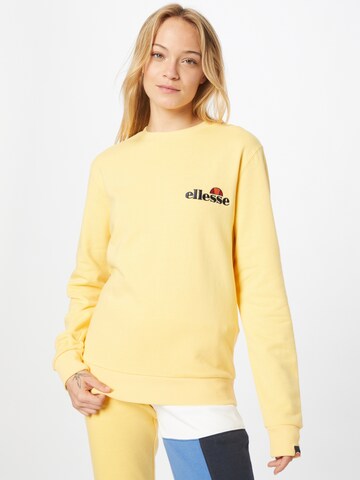ELLESSE Sweatshirt 'Triome' i gul: forside