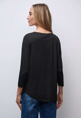 STREET ONE Shirt in Black
