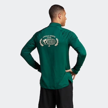 žalia ADIDAS PERFORMANCE Sportiniai marškinėliai 'Sports Club '