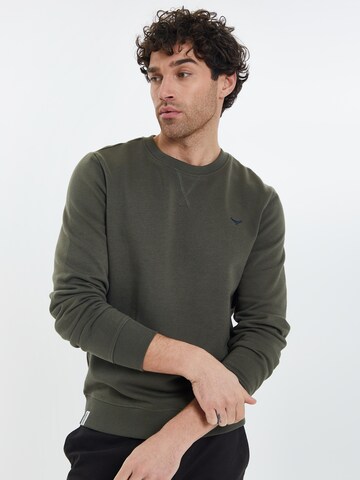 Threadbare Sweatshirt 'Satsuma' in Grün
