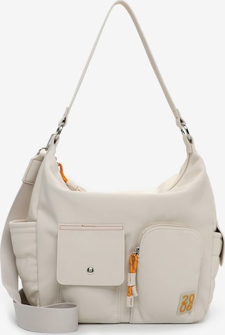 Poche ventrale 'Joeline' Emily & Noah en beige : devant