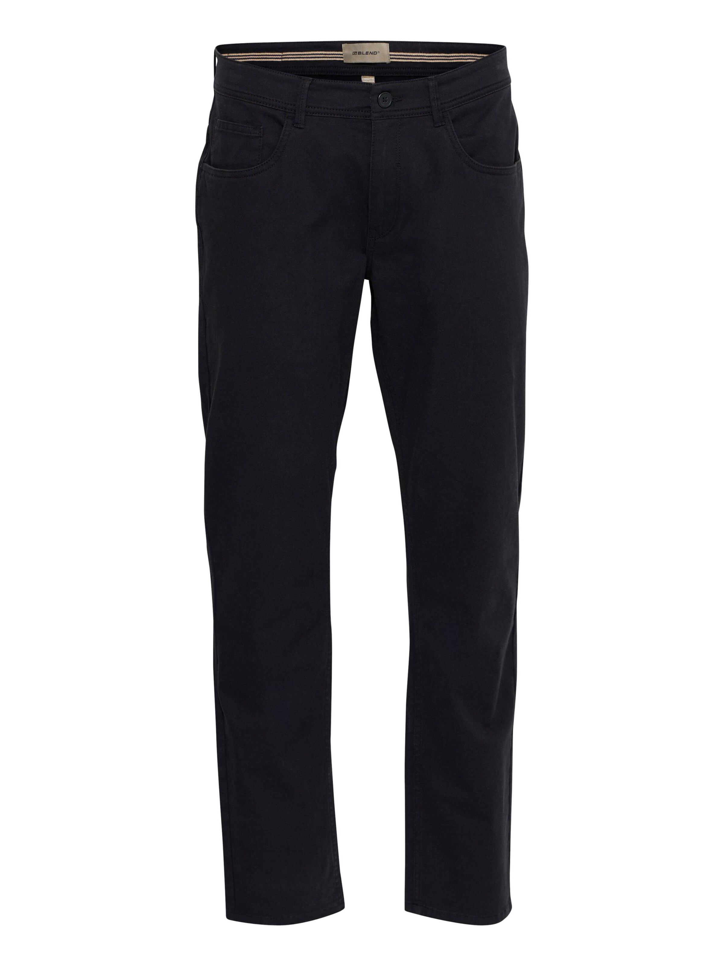 BLEND Chino 'Hednan' in Zwart: voorkant