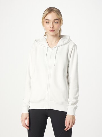 Nike Sportswear Sweat jacket 'Air' in White: front