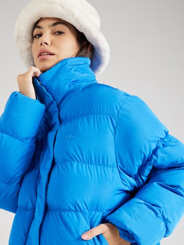 ADIDAS ORIGINALS Winter Jacket 'Short Vegan' in Azure | ABOUT YOU