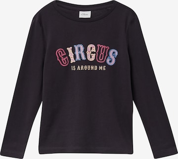 s.Oliver Shirt in Grijs: voorkant