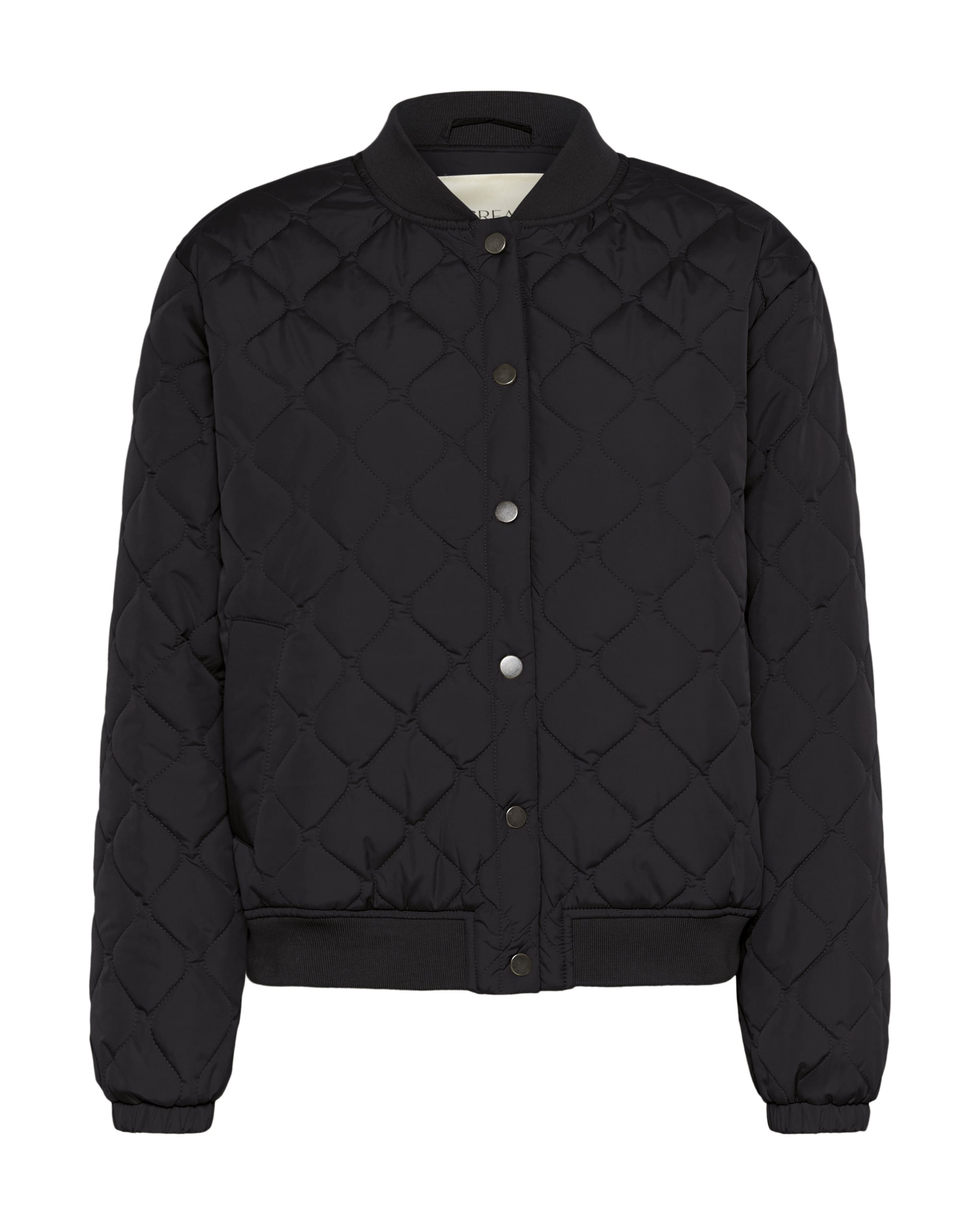 Veste mi-saison 'CRArwen' Cream en noir : devant