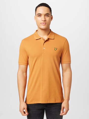 Lyle & Scott Tričko 'Plain' – žlutá: přední strana