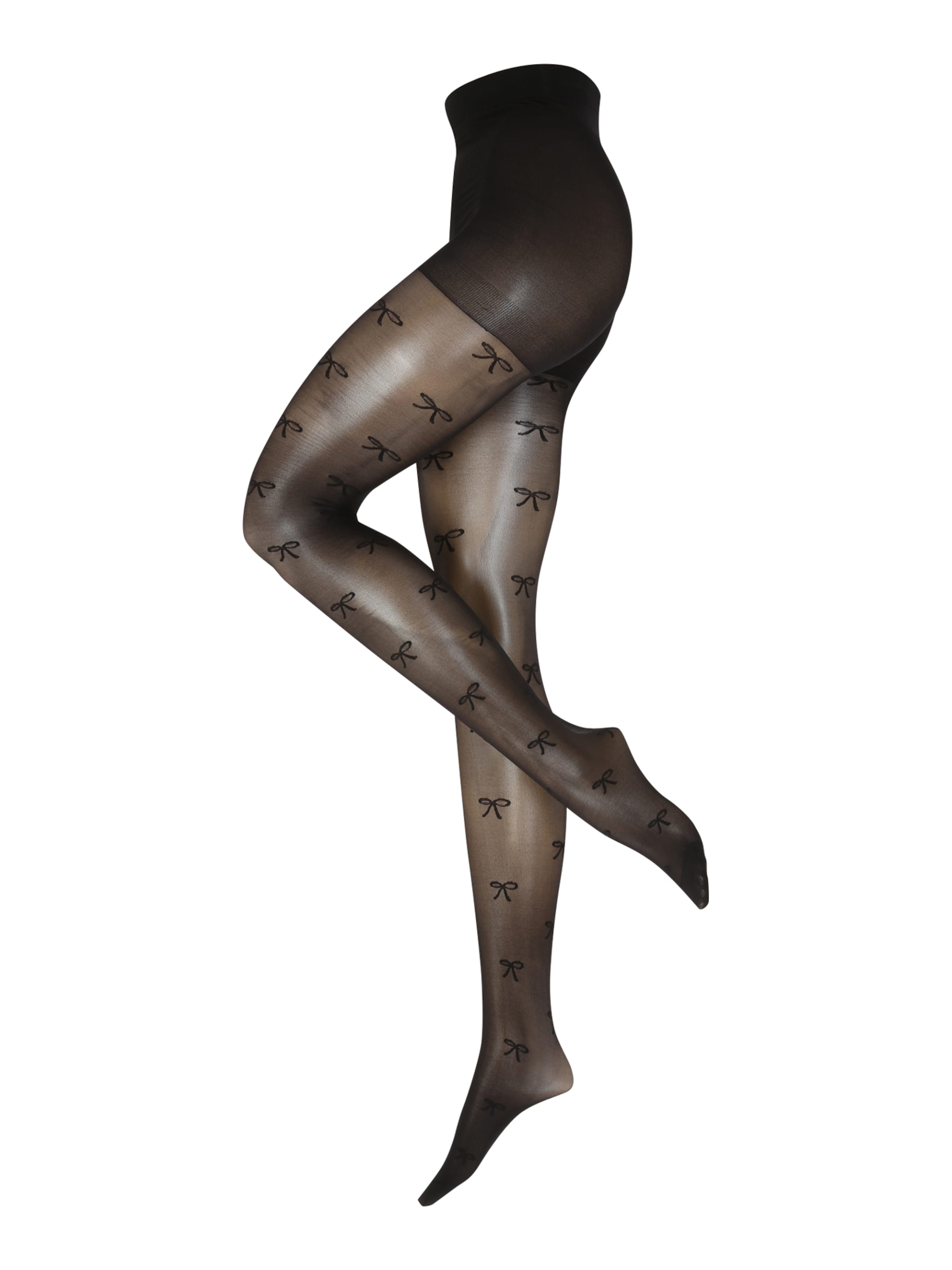 & Other Stories Pančuchy - Čierna: predná strana