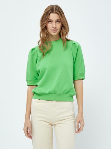 Sweat-shirt 'Mika' minus en vert : devant