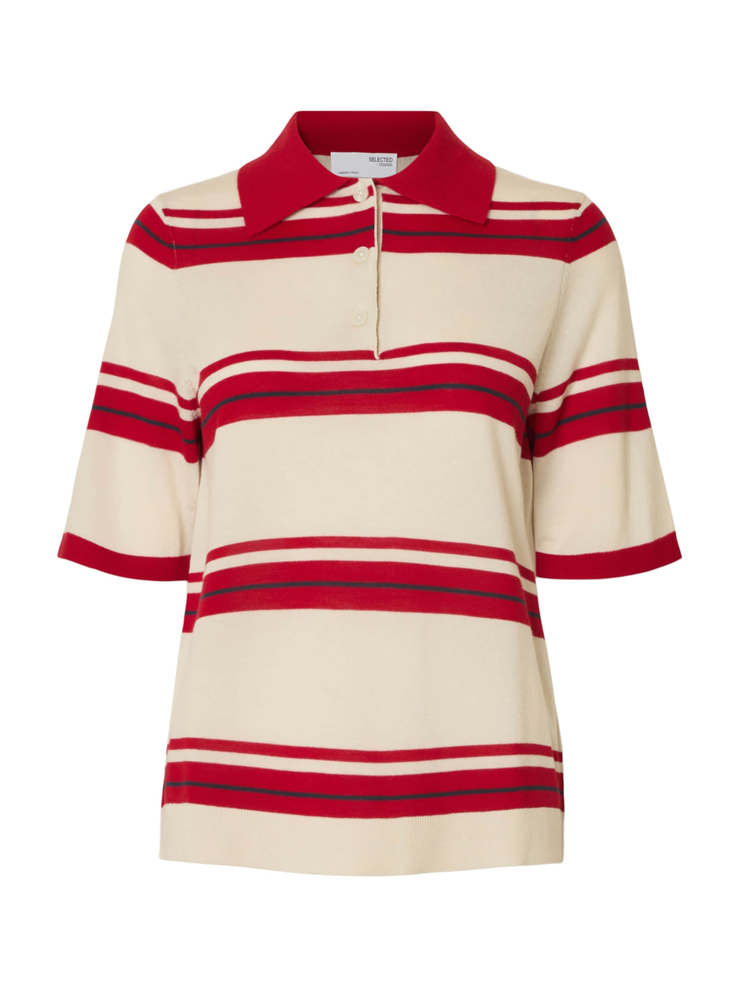 SELECTED Πουλόβερ 'SLFThea' σε μπεζ: μπροστά