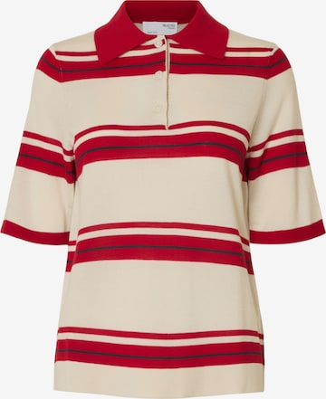 SELECTED Pullover 'SLFThea' i beige: forside