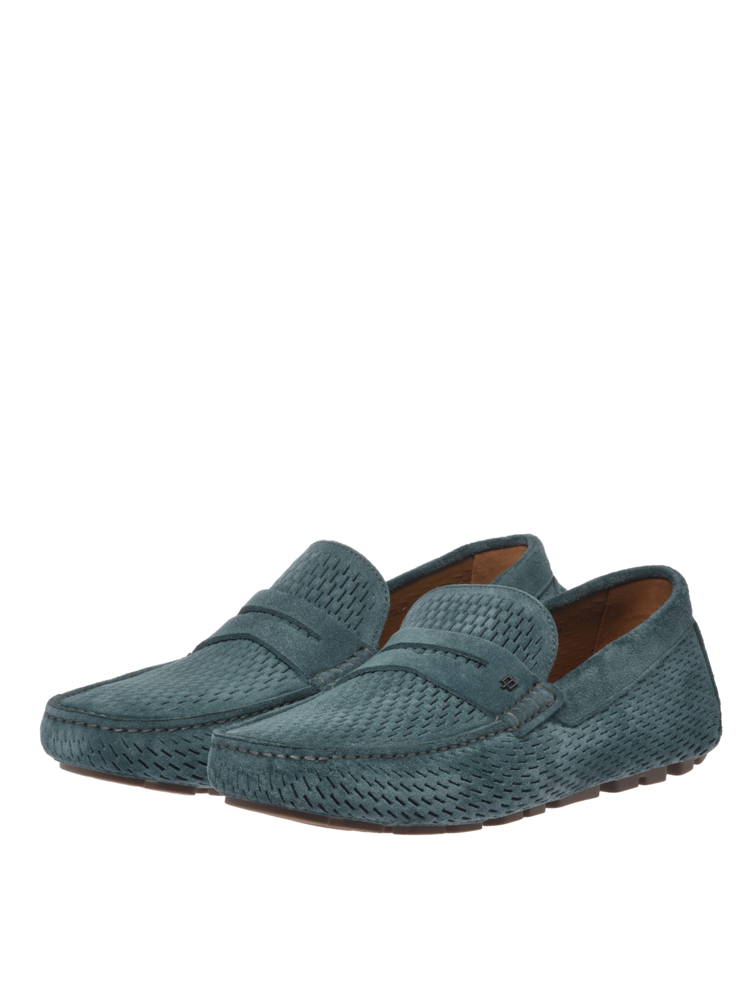 BALDININI Moccasins in Green