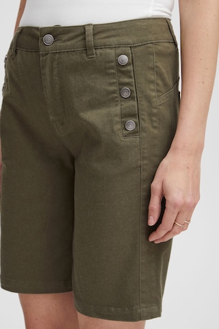 Fransa Regular Pants 'lomax' in Green