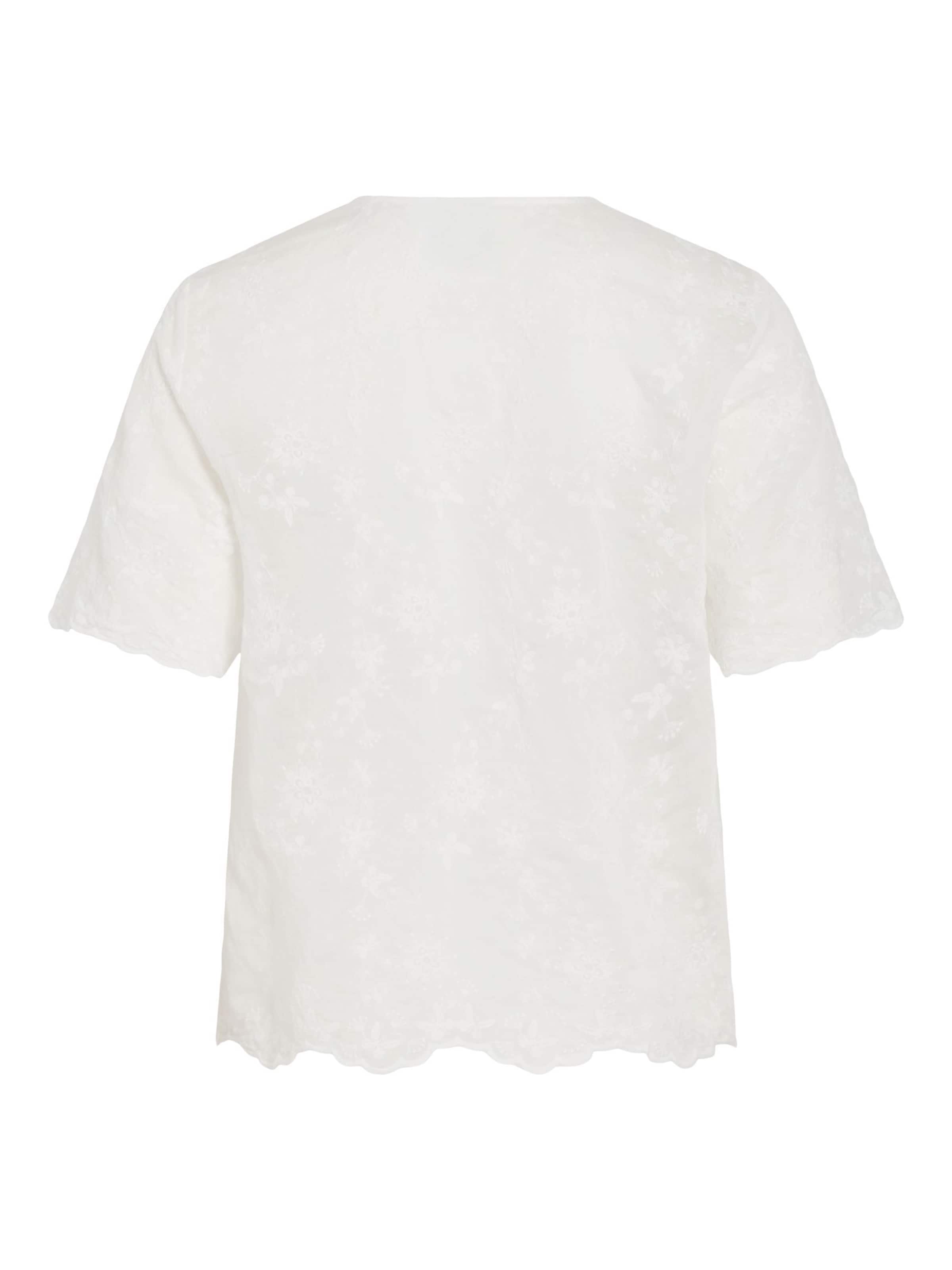 Chemisier 'KAIA' ROUGE EDIT en blanc