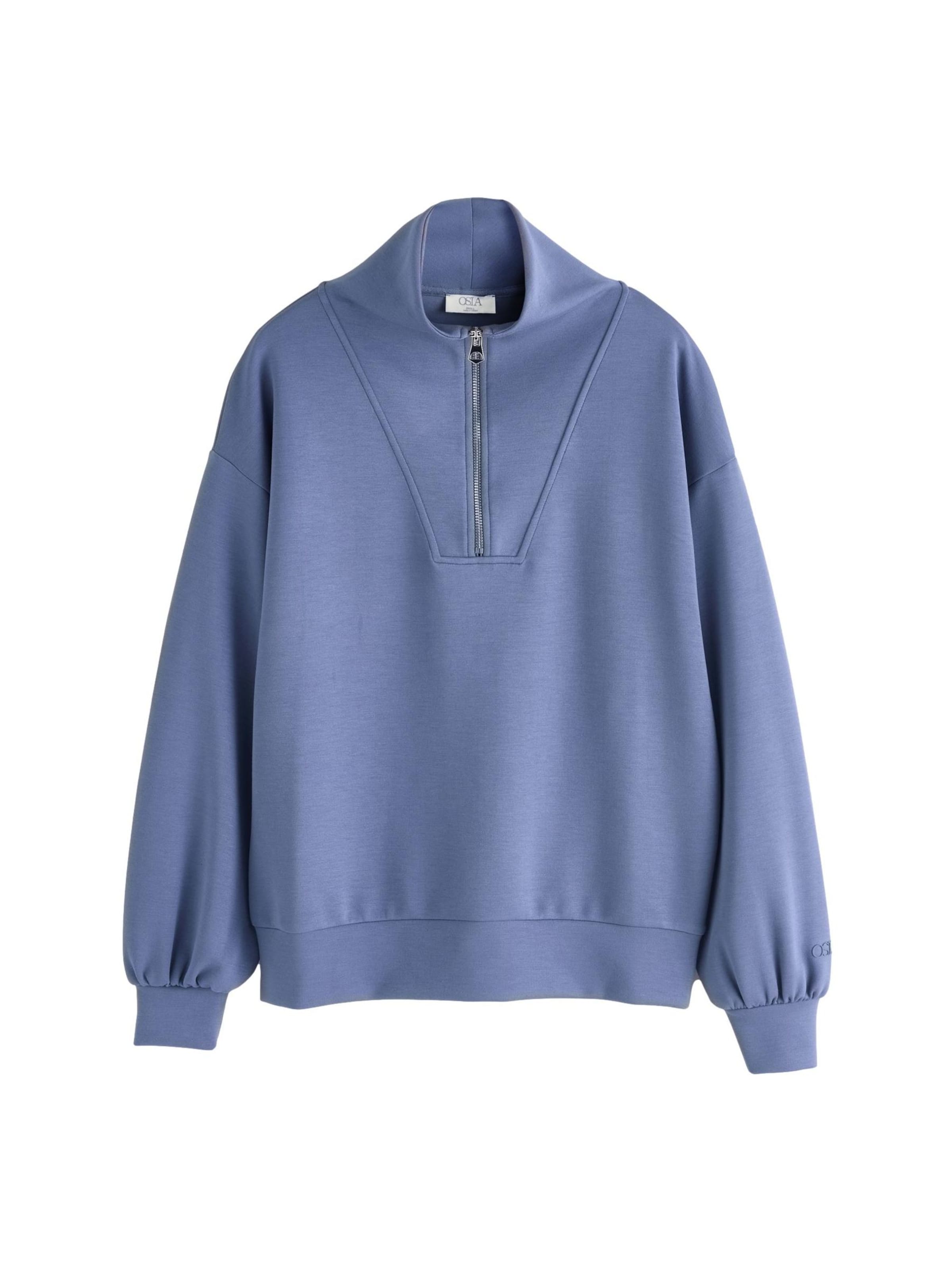 Osia Sweatshirt in Blauw: voorkant