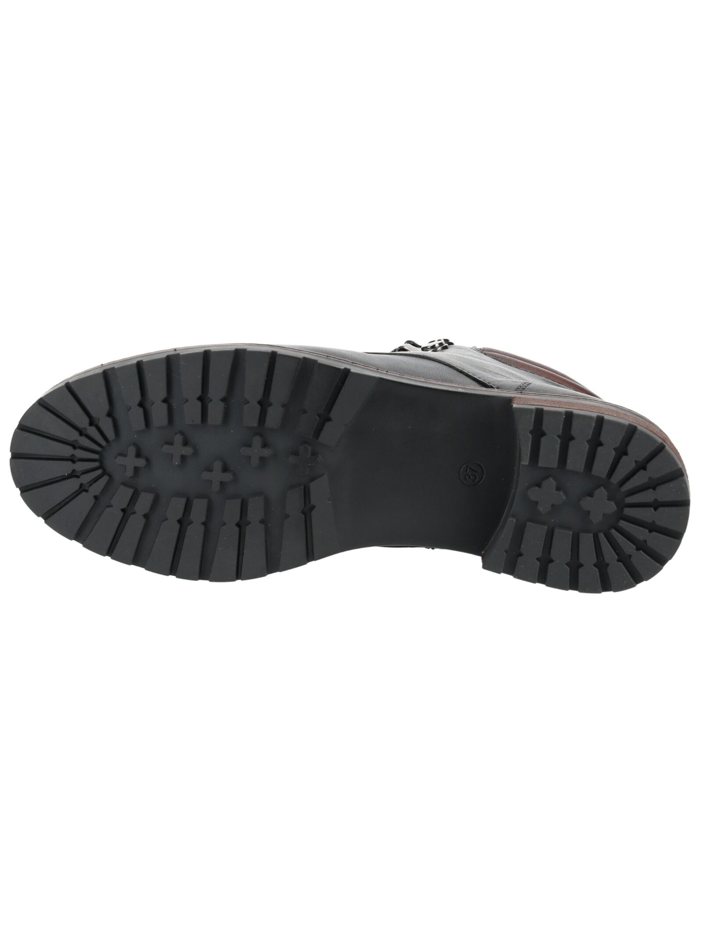 Stivaletto stringato di B.Z. MODA by EVERYBODY in nero