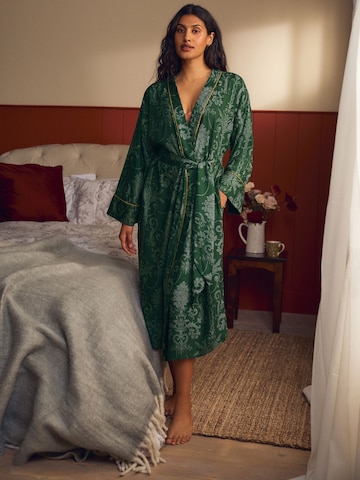 LAURA ASHLEY Morgenkåbe 'Josette' i grøn: forside