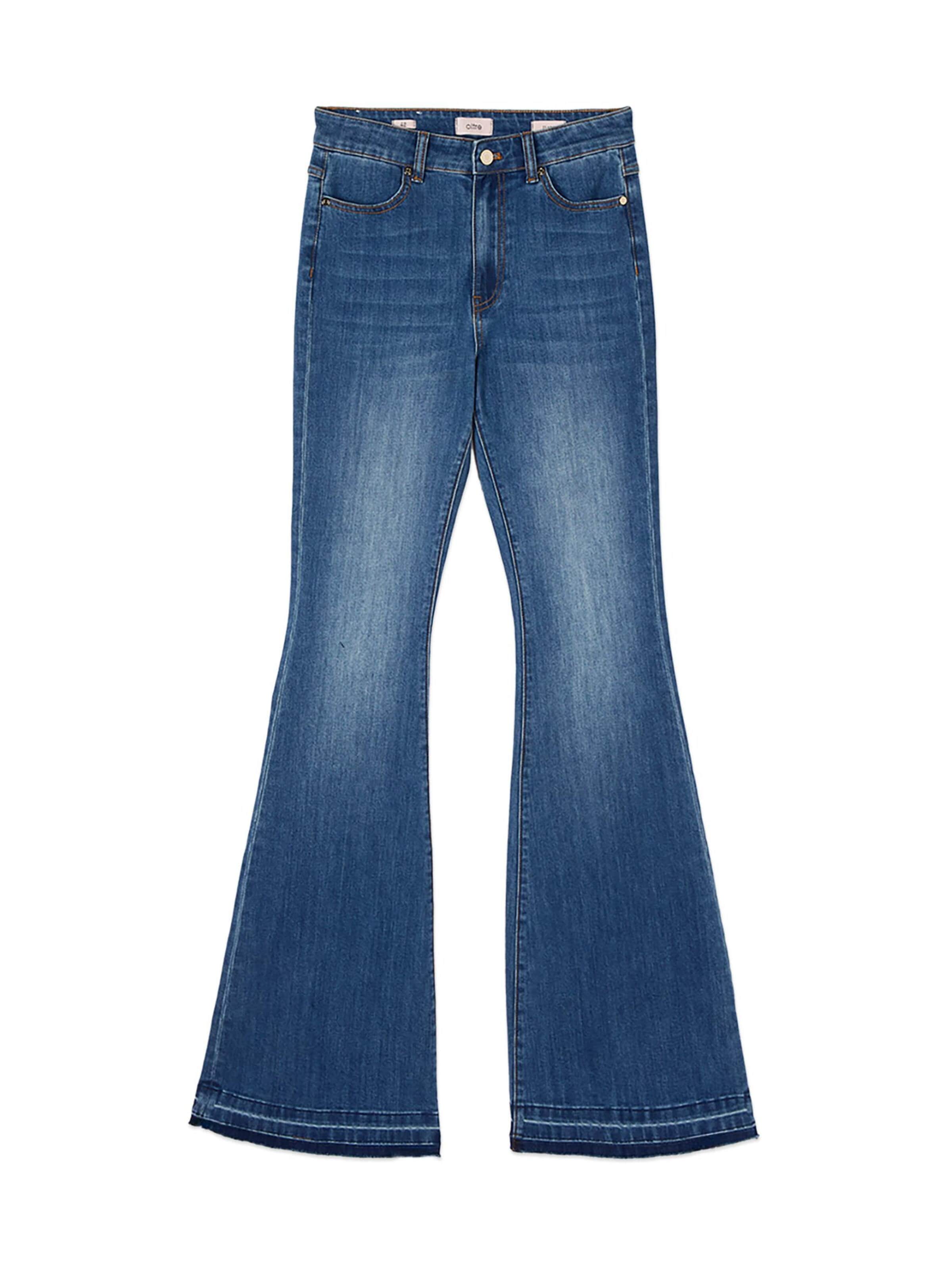 oltre Flared Jeans in Blauw: voorkant