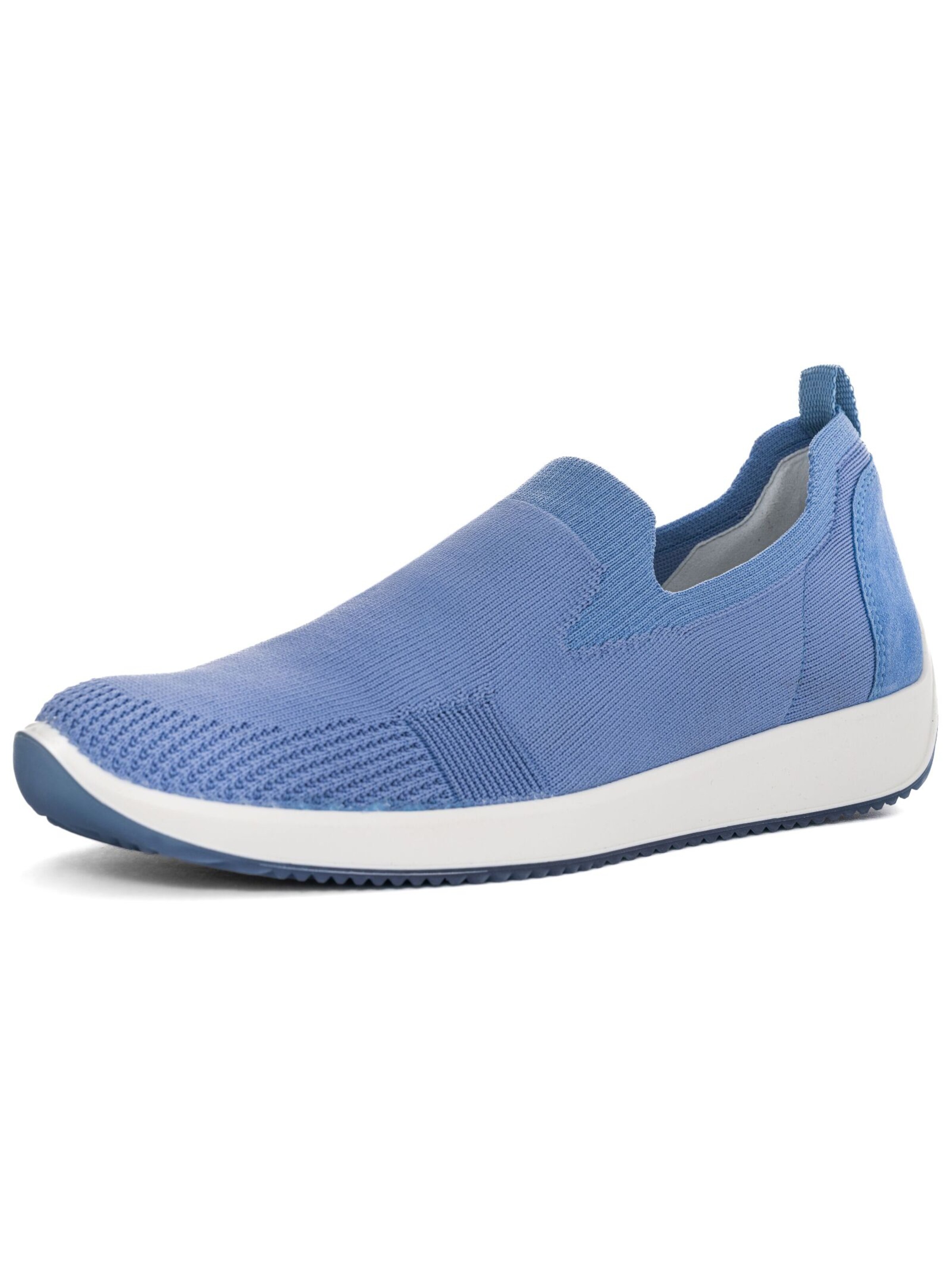 ARA Slip On in Blau: Vorderseite