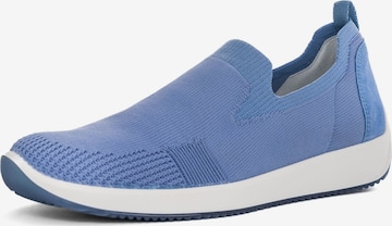 Slip on ARA en bleu : devant