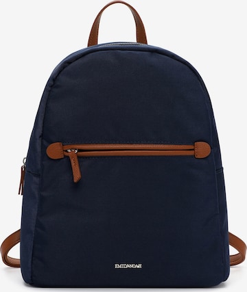 Sac à dos 'Jarina' Emily & Noah en bleu : devant