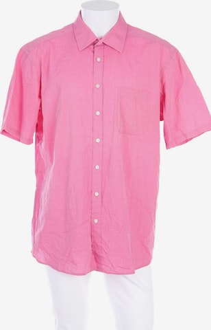 Charles Vögele Button Up Shirt in XXXL in Pink: front