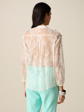 oltre - Blusa en blanco