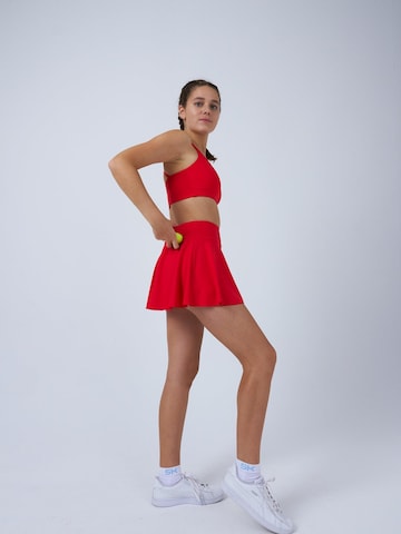 SPORTKIND Athletic Skorts 'Advantage' in Red