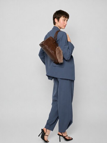 Picard Schultertasche 'Soho' in Braun