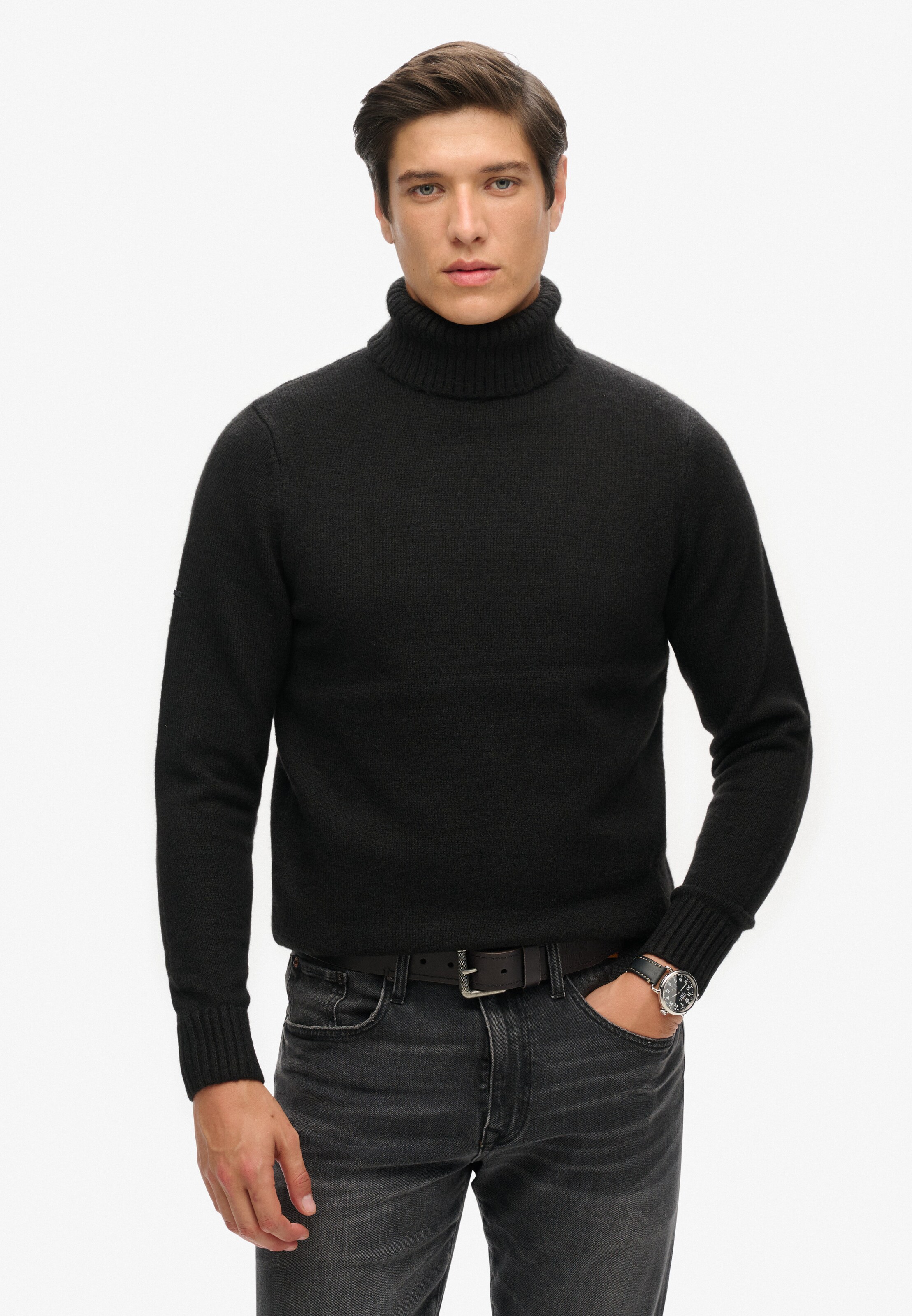 Superdry - Pullover em preto