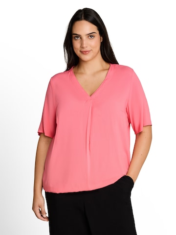 Tom Tailor Women + Blouse in Roze: voorkant