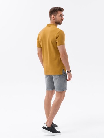 T-Shirt 'S1374' Ombre en jaune