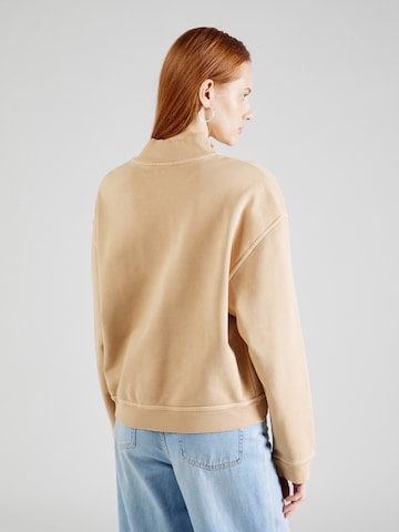 LEVI'S ® Sweatshirt 'Rue Quarter Zip Sweatshirt' i beige