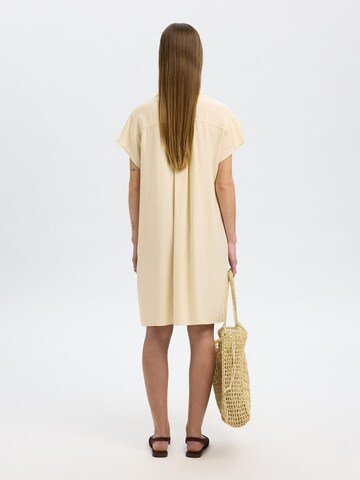 SELECTED Blousejurk in Beige
