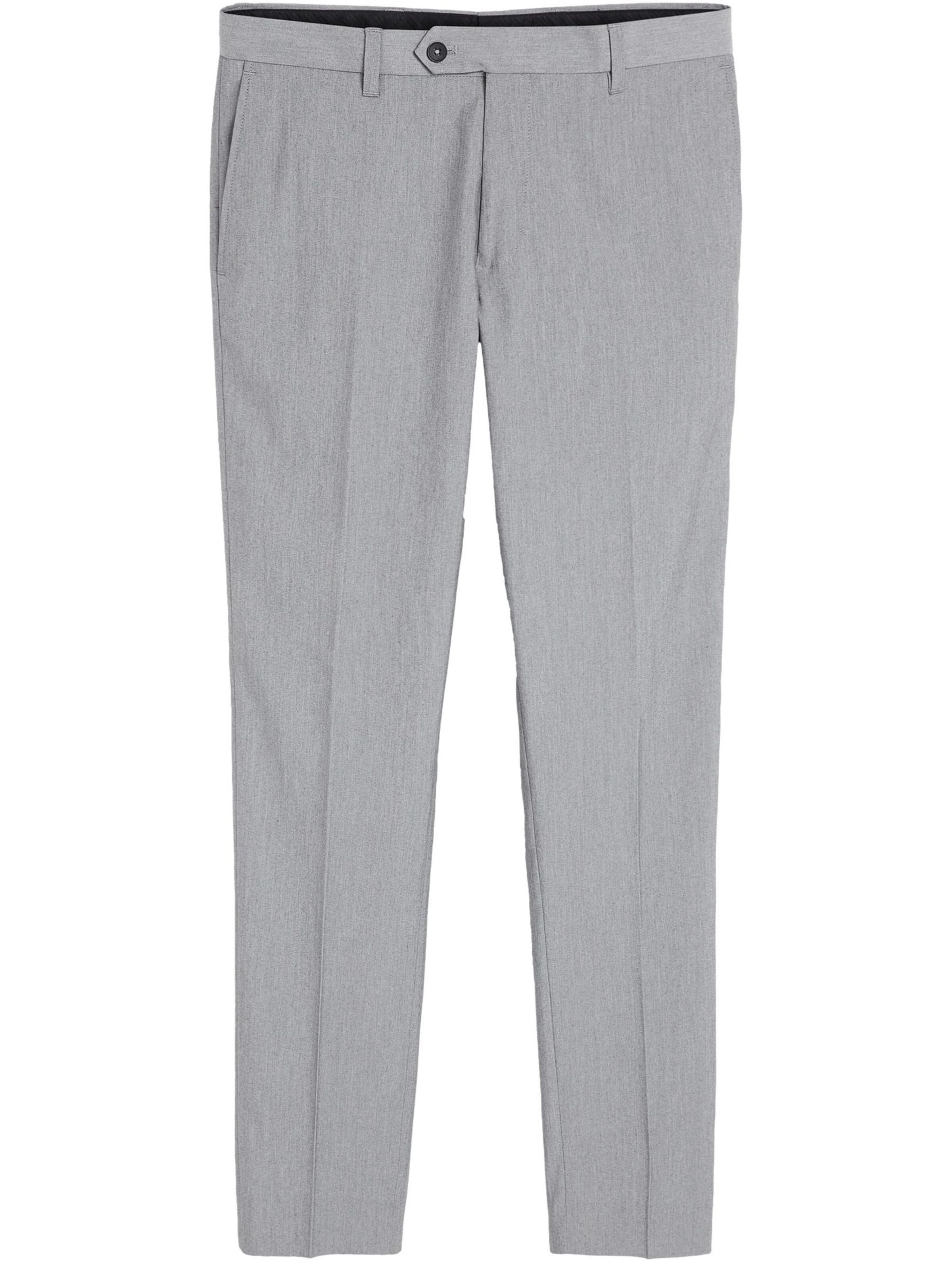 Next Слим Штаны в Серый: спереди