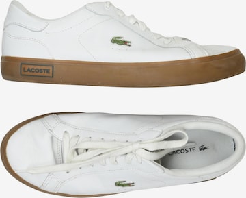 LACOSTE Sneaker 42 in Weiß: Vorderseite