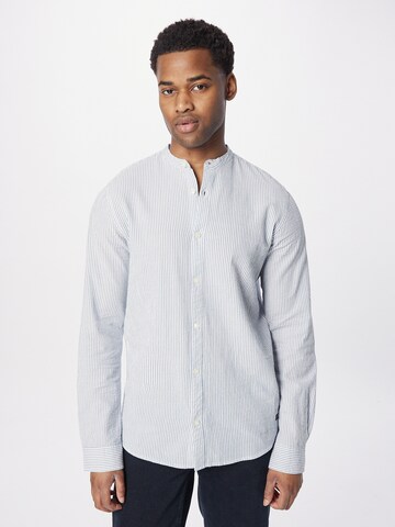 Coupe regular Chemise 'Cari' INDICODE JEANS en bleu : devant