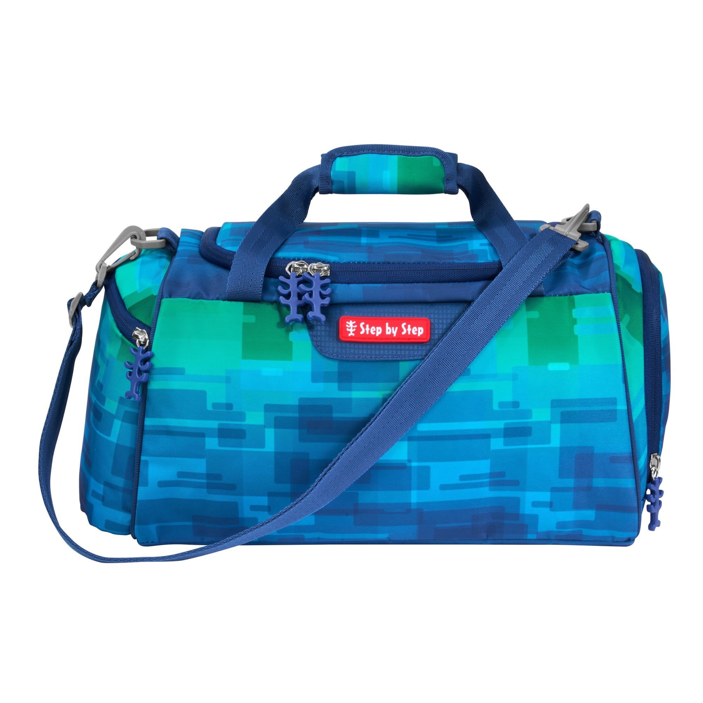 STEP BY STEP Reistas 'Sport' in Blauw: voorkant