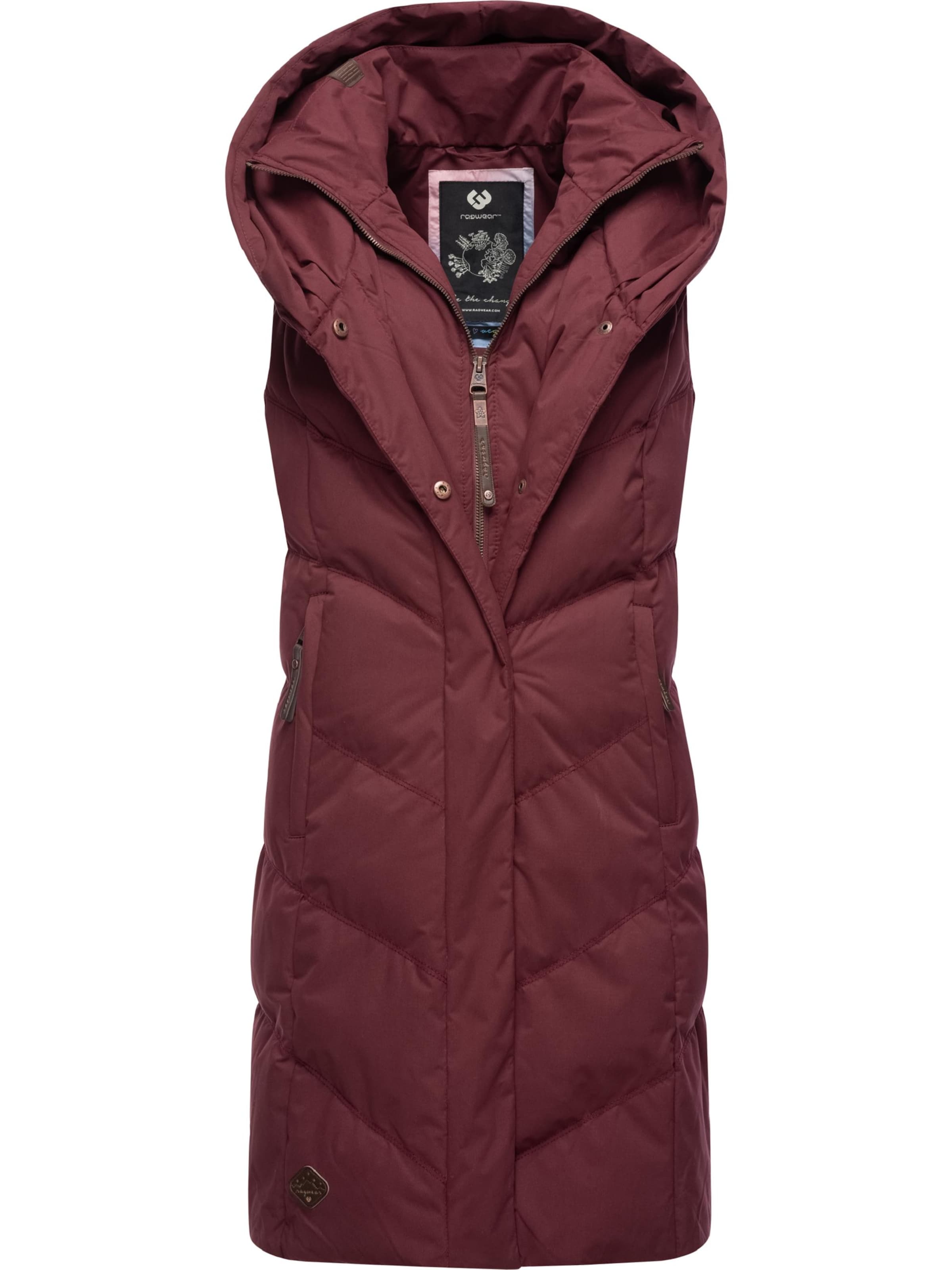 Ragwear Vest 'Natalka' in Red: front