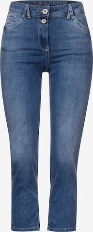 CECIL Slimfit Jeans 'Toronto' in Blauw: voorkant