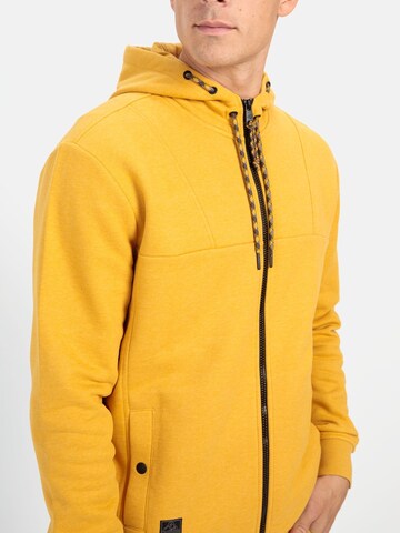 CAMEL ACTIVE Sweatjacke in Gelb