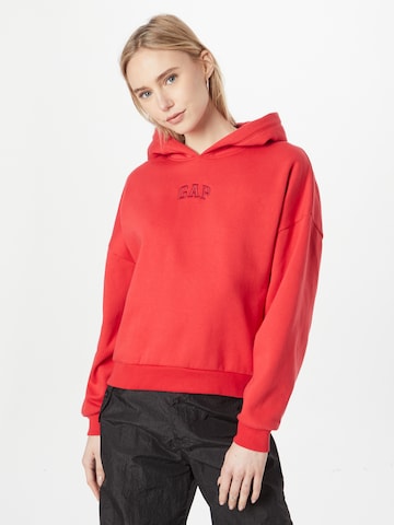 Sweat-shirt GAP en rouge : devant